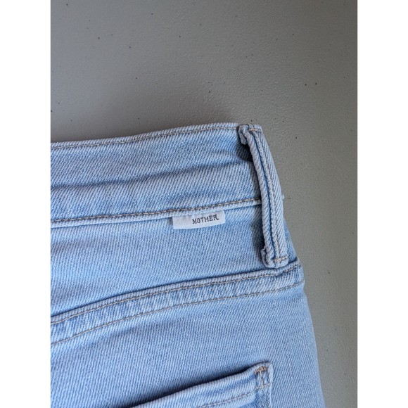 NWOT MOTHER The Weekender Mid Rise Flared Jeans Sz 30 Blessing in Disguise 3F509 - Picture 8 of 15